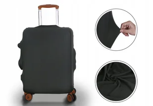 POKROWIEC OCHRONNY NA WALIZKĘ BAGAŻ PODRÓŻNY 22-25" CALI 56-64cm rozmiar M - Akcesoria podróżnicze POKROWIEC OCHRONNY NA WALIZKĘ BAGAŻ PODRÓŻNY 22-25" CALI 56-64cm rozmiar M - Akcesoria podróżnicze - miniaturka - grafika 1