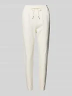 Spodnie damskie - Spodnie dresowe o kroju regular fit z mieszanki wiskozy ‘POPTRASH LIFE’ - miniaturka - grafika 1