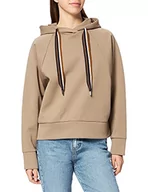 Bluzy damskie - Comma CI Bluza damska, 8518 Szarobrązowy, 46-du?e rozmiary - miniaturka - grafika 1