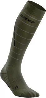 Skarpetki kolarskie - cep Reflective Socks Men, oliwkowy III | EU 39-42 2022 Skarpetki kompresyjne - grafika 1