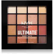 Cienie do powiek - NYX Professional Makeup Professional Makeup Ultimate Shadow paleta cieni do powiek odcień 03 Warm Neutrals 16 x 0,83 g - miniaturka - grafika 1