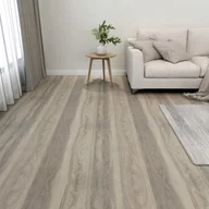 Panele podłogowe - vidaXL Samoprzylepne panele podłogowe, 55 szt., PVC, 5,11 m, taupe vidaXL - miniaturka - grafika 1