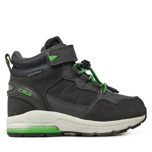 Sneakersy CMP Kids Hadil Leather Wp Urban 3Q84524 Szary - Buty dla chłopców - miniaturka - grafika 1