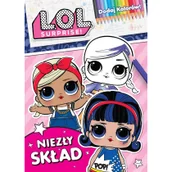 Kolorowanki, wyklejanki - L.O.L Surprise! Dodaj kolorów Niezły skład Nowa - miniaturka - grafika 1