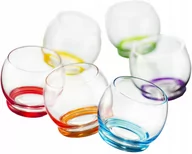 Szklanki - Bohemia kryształ szklanki, Crazy, posegregowane według koloru, model Crazy - miniaturka - grafika 1