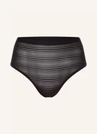 Majtki damskie - Chantelle Stringi Z Wysokim Stanem Softstretch schwarz - miniaturka - grafika 1