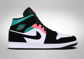 Koszykówka - Nike Air Jordan 1 Retro Mid Se South Beach - miniaturka - grafika 1