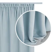 Zasłony - Zasłona 140 x 270 Blackout Taśma Hold Błękitny - miniaturka - grafika 1