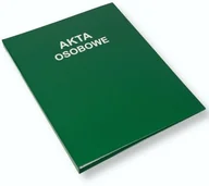 Teczki i aktówki - Teczka Akta osobowe T2 zielona EDUKAMP - miniaturka - grafika 1