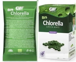 Zielonki Bio Chlorella Pyrenoidosa Green Ways tablet 1320 szt. 330g - Herbata - miniaturka - grafika 1