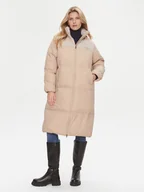 Kurtki damskie - Tommy Hilfiger Kurtka zimowa New York WW0WW39749 Beżowy Relaxed Fit - miniaturka - grafika 1