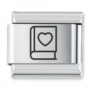 Murrano ITALIAN CHARMS Symbole Hobby Książka IH-195 - Charmsy - miniaturka - grafika 1