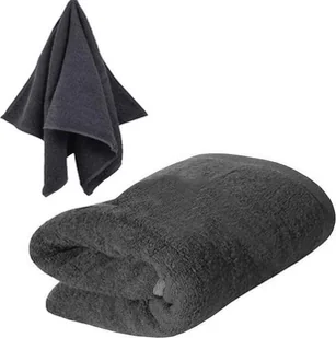 Ręcznik frotte kąpielowy 140X70 gruby bawełniany chłonny 500g RIMINI SZARY - Ręczniki - miniaturka - grafika 1