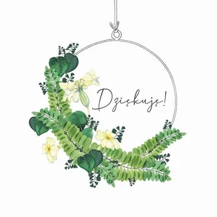 Clear Creation Clear Creation Karnet Swarovski kwadrat CL4004_PO Dziękuję! 457264 - Kartki okolicznościowe i zaproszenia - miniaturka - grafika 1