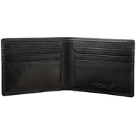 Portfele - Portfel Cienki Męski Slim na Karty Ochrona RFID SM-93PBL (Czarny) - miniaturka - grafika 1