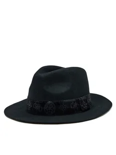 Guess Kapelusz AW9936 WOL01 Czarny - Czapki damskie - miniaturka - grafika 1