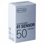 Testy ciążowe i diagnostyczne - Glucocard 01 sensor test paskowy, 50 sztuk 3246121 - miniaturka - grafika 1