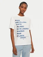 Koszulki i topy damskie - Patrizia Pepe T-Shirt 8M1687/J261-W103 Biały Regular Fit - miniaturka - grafika 1