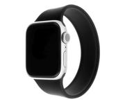 Akcesoria do zegarków - FIXED Elastic Silicone Strap do Apple Watch size L black - darmowy odbiór w 22 miastach i bezpłatny zwrot Paczkomatem aż do 15 dni - miniaturka - grafika 1
