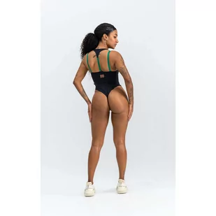 Body damskie LABELLAMAFIA BODY BRAVE BLACK - Body - miniaturka - grafika 3