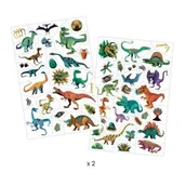 Zabawki kreatywne - Djeco KLUB DINO tatuaże dla dzieci DJ09598 - miniaturka - grafika 1