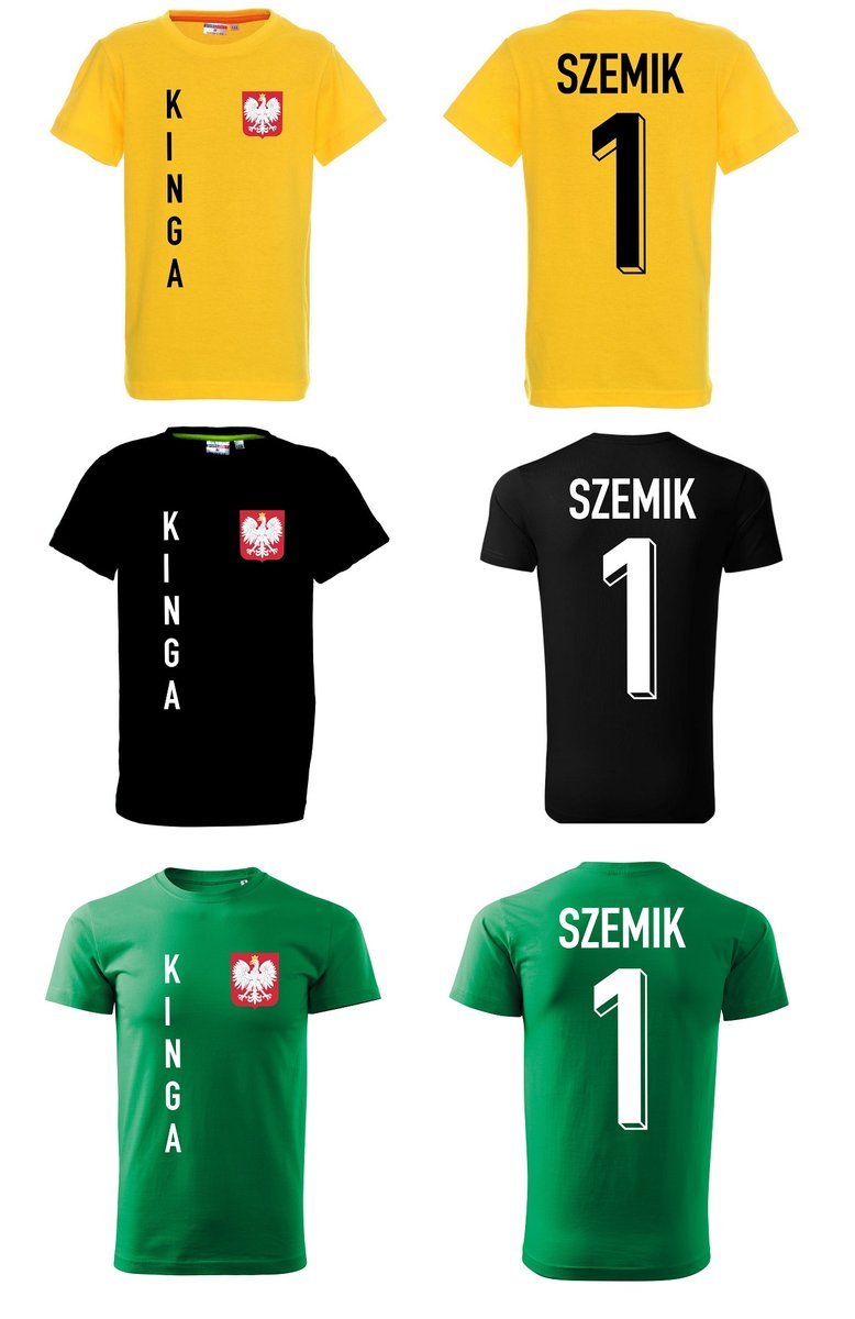 Koszulka POLSKA Kinga SZEMIK 1 jr
