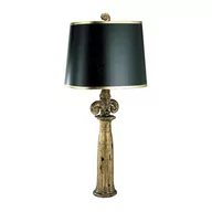 Lampy stojące - Elstead Lighting Teche Table Lamp FB/TECHE/TL Elstead lampa stołowa abażurowa stylowa FB/TECHE/TL) - miniaturka - grafika 1