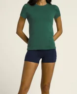 Koszulki sportowe damskie - Koszulka damska Wilson W Pro Seamless Tee Field Green M - miniaturka - grafika 1