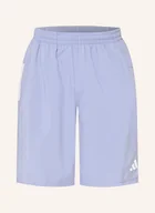 Spodenki damskie - Adidas Szorty Do Biegania 2 W 1 Own The Run blau - miniaturka - grafika 1