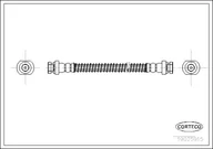 Przewody hamulcowe - Przewód hamulcowy elastyczny Corteco 19025915 - miniaturka - grafika 1