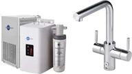 Baterie kuchenne - Zestaw INSINKERATOR HOT Bateria 4W1L chrom + chłodziarka, zbiornik i filtr 45356 CCZ - miniaturka - grafika 1