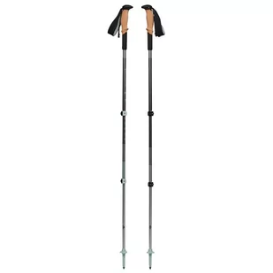 Kije trekkingowe Black Diamond Pursuit Shock Trekking Poles Długość kijków: 140 cm / Kolor: szary/zielony - Kije trekkingowe - miniaturka - grafika 1