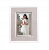 Ramki na zdjęcia - ﻿Ramka na zdjęcie 30x40 Velvet Beige, okazjonalna - miniaturka - grafika 1