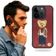 Etui i futerały do telefonów - Etui Na Telefon Zuck Bear Do Iphone 15 Pro Max Plecki Nakładka Eko Skóra - miniaturka - grafika 1