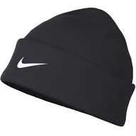 Czapki damskie - Czapka zimowa Nike Peak Dri-FIT Standard grafitowa - miniaturka - grafika 1