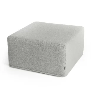 Duża kwadratowa szara pufa Cozy 60x30 - Poduszki dekoracyjne - miniaturka - grafika 1