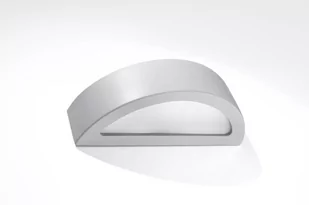 Sollux Lighting Kinkiet ceramiczny ATENA szary CAFÉ AU LAIT - Lampy ścienne - miniaturka - grafika 1