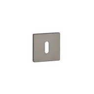 Szyldy i rozety - ROZETA APRILE KWADRATOWA Q SUPER SLIM 5mm GRAFIT KLUCZ - miniaturka - grafika 1