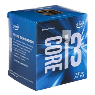 Procesor Intel Core i3 6100 3,7 GHz (BX80662I36100) - Procesory - miniaturka - grafika 1