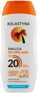 Kolastyna Wodoodporna emulsja do opalania SPF20+ 200ml - Balsamy i kremy do opalania - miniaturka - grafika 1
