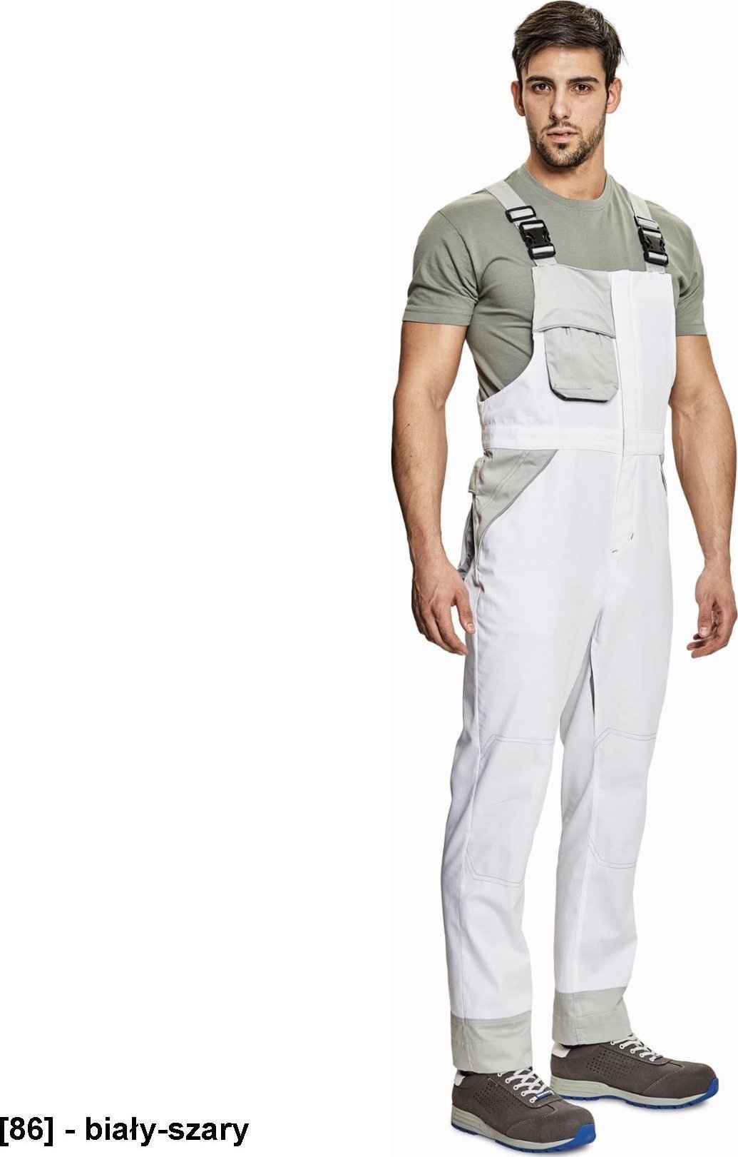 CERVA MONTROSE - ogrodniczki - royal/granatowy 56