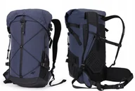 Plecaki - 4F PLECAK TREKKINGOWY LEKKI WYGODNY PRZEWIEWNY POJEMNOŚĆ 35L ANTRACYT - miniaturka - grafika 1