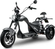 Skutery - Bili Bike Skuter elektryczny Bili Coco Cobra Trójkołowa czarny - miniaturka - grafika 1