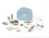 Zabawy w naśladowanie dorosłych - DANTOY Drewniany zestaw MAŁY DOKTOR dla dzieci - miniaturka - grafika 1