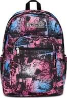 Plecaki szkolne i tornistry - Seven 200102451-3C9 Plecak szkolny wielokolorowy poliester - miniaturka - grafika 1