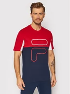 Koszulki męskie - Fila T-Shirt Paton Blocked 683451 Kolorowy Regular Fit - miniaturka - grafika 1