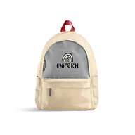 Plecaki - Bonamaison Unisex TRGCBP103198-R plecak, wielokolorowy, 43 x 30 cm - miniaturka - grafika 1