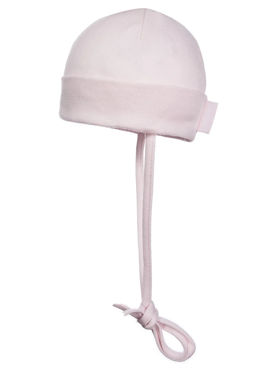 Dziewczęca czapka ze sznurkiem jasnoróżowa Doll r.39