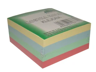 Kostka biurowa Beskidy kolorowa klejona 85x85x50 - Przybory szkolne - miniaturka - grafika 1