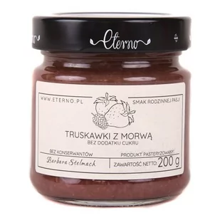 Truskawki z morwą bez dodatku cukru - Konfitury, marmolady, powidła - miniaturka - grafika 1